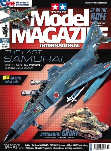 Tamiya Model Magazine – Issue 336 – October 2023 Cover