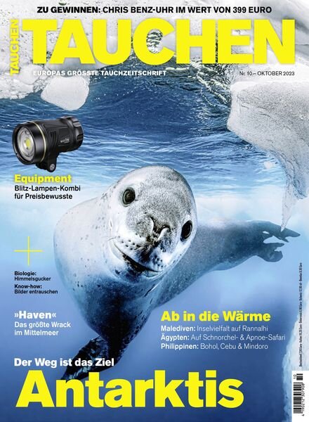 Tauchen – Oktober 2023 Cover