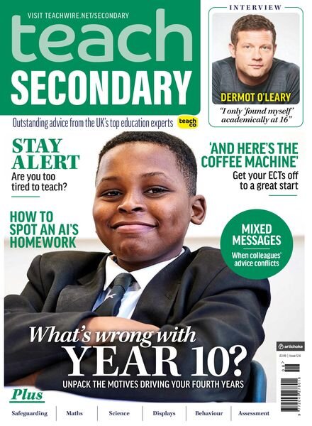 Teach Secondary – September 2023 Cover
