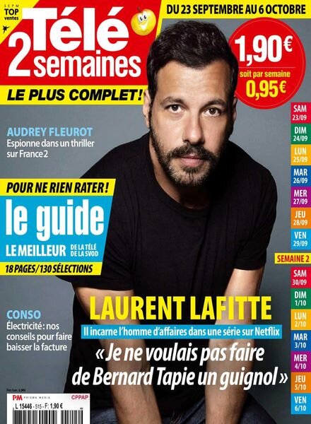 Tele 2 Semaines – 23 Septembre 2023 Cover