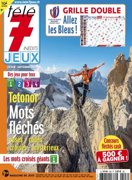 Tele 7 Jeux – Septembre 2023 Cover