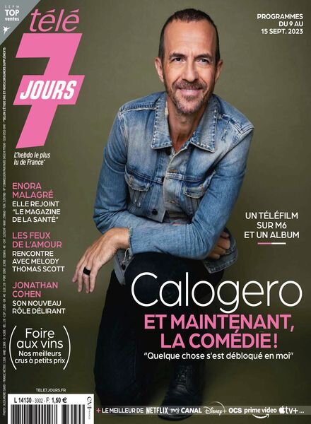 Tele 7 Jours – 4 Septembre 2023 Cover