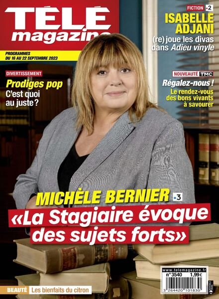 Tele Magazine – 16 Septembre 2023 Cover