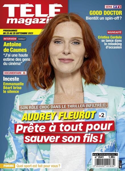 Tele Magazine – 23 Septembre 2023 Cover