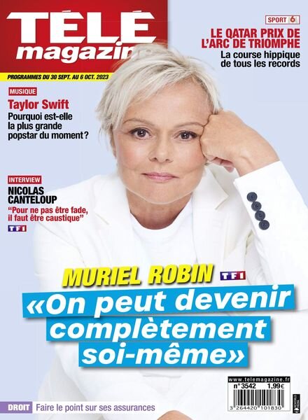Tele Magazine – 30 Septembre 2023 Cover
