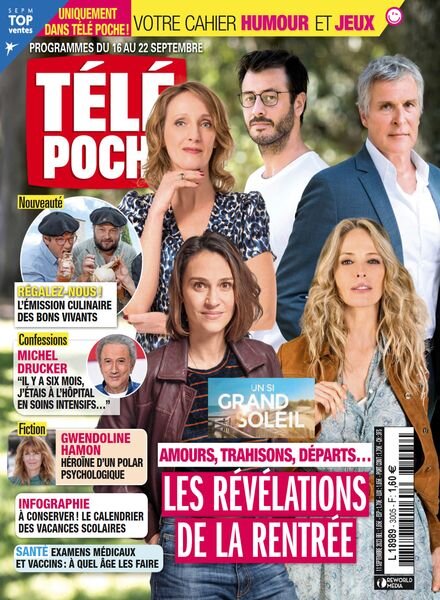 Tele Poche – 11 Septembre 2023 Cover