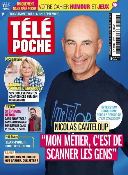 Tele Poche – 18 Septembre 2023 Cover