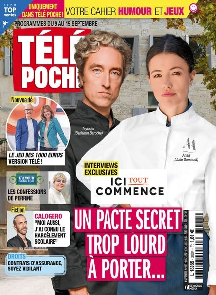 Tele Poche – 4 Septembre 2023 Cover