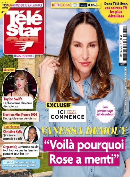 Tele Star – 25 Septembre 2023 Cover