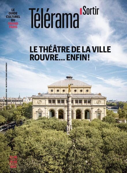 Telerama Sortir – 13 September 2023 Cover