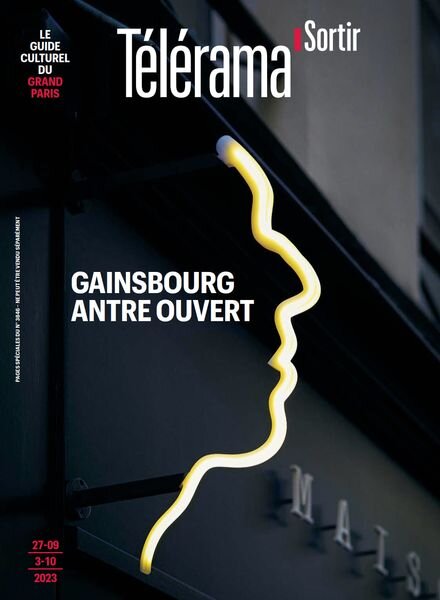 Telerama Sortir – 27 September 2023 Cover