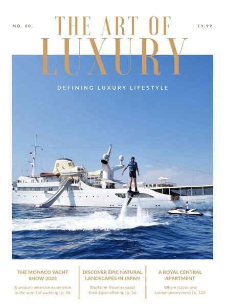 The Art of Luxury – Issue 60 – September 2023 Cover