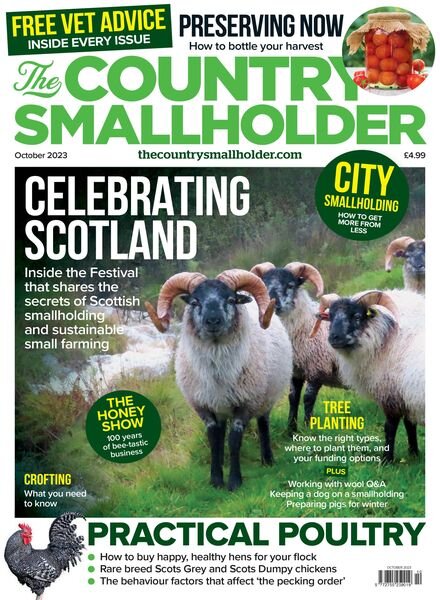 The Country Smallholder – October 2023 Cover