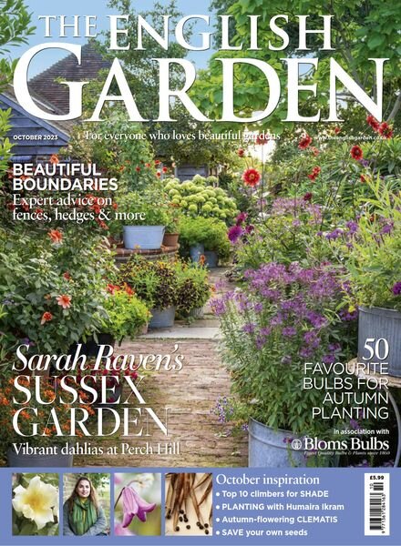 The English Garden – October 2023 Cover
