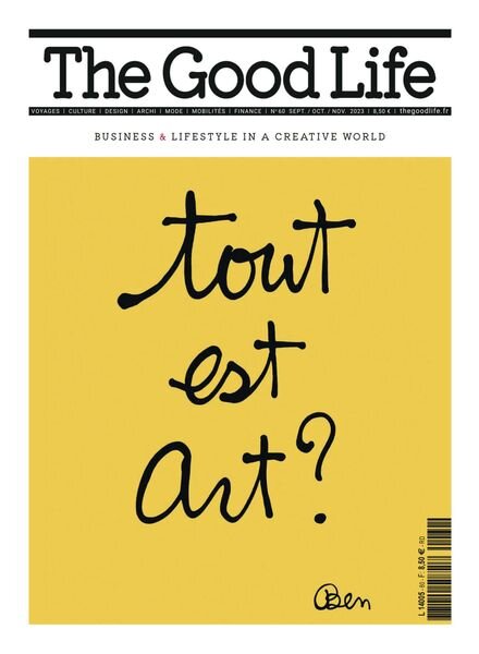 The Good Life France – Septembre-Novembre 2023 Cover