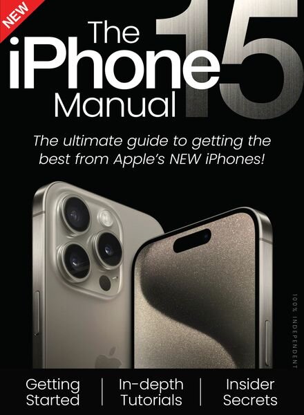 The iPhone 15 Manual – Volume 1 – September 2023 Cover