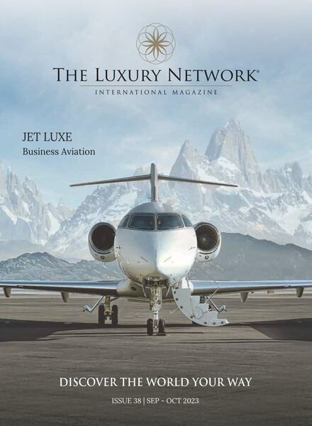 The Luxury Network Magazine – Issue 38 – September-October 2023 Cover
