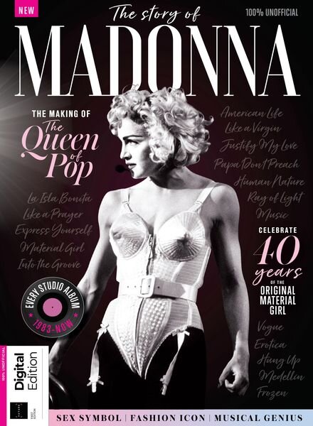 The Story of Madonna – 1st Edition – September 2023 Cover