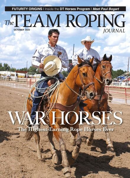 The Team Roping Journal – October 2023 Cover