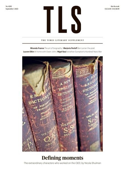 The Times Literary Supplement – 1 September 2023 Cover