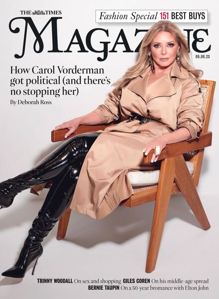 The Times Magazine – 9 September 2023 Cover