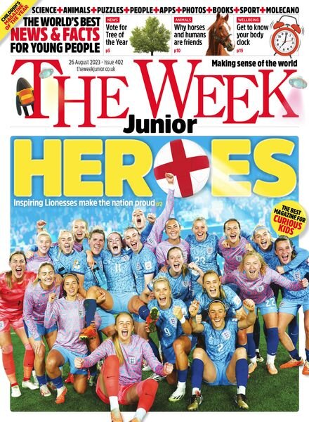 The Week Junior UK – Issue 402 – 26 August 2023 Cover