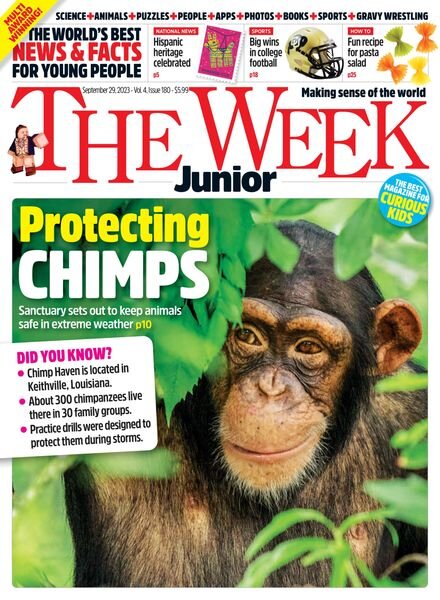 The Week Junior USA – Issue 180 – September 29 2023 Cover