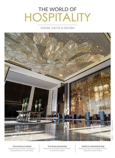 The World of Hospitality – Issue 54 2023 Cover