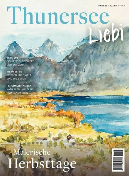 ThunerseeLiebi – Herbst 2023 Cover
