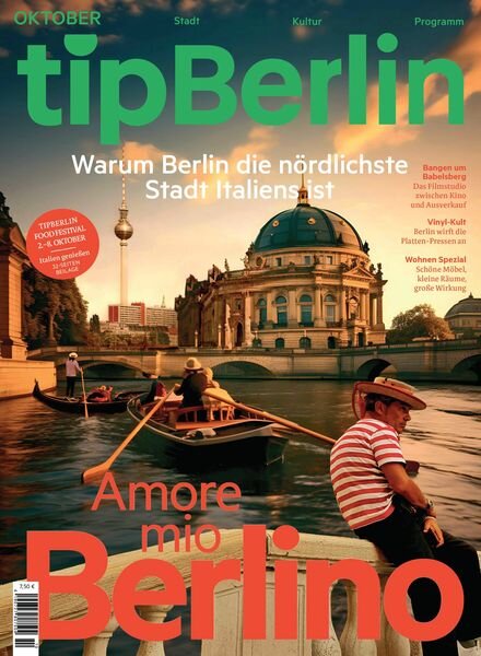 tip Berlin – Oktober 2023 Cover