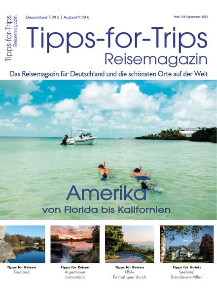 Tipps for Trips – September 2023 Cover