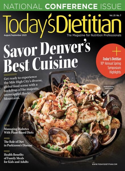Today’s Dietitian – August-September 2023 Cover