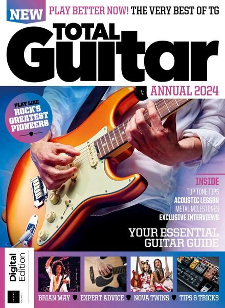 Total Guitar – Annual 2024 – Volume 7 – 31 August 2023 Cover