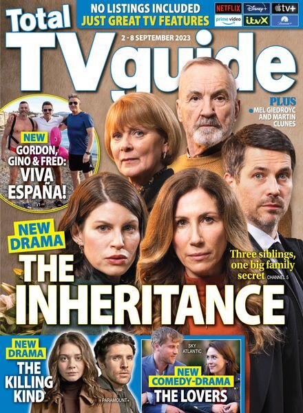Total TV Guide – Issue 36 – 2 September 2023 Cover