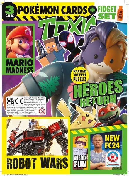 Toxic – Issue 382 – September 2023 Cover