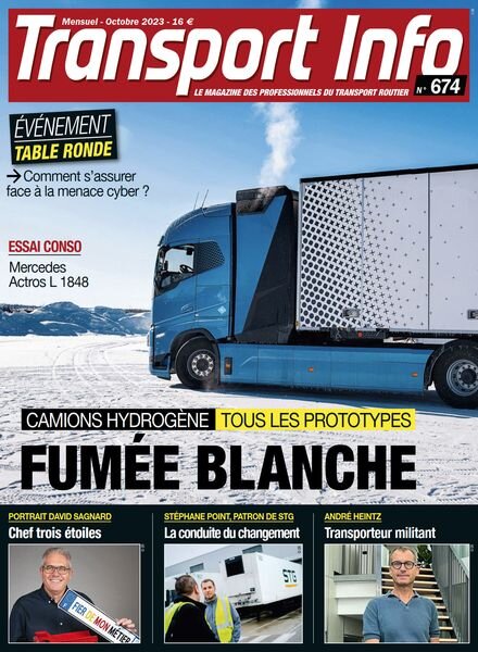Transport Info – Octobre 2023 Cover