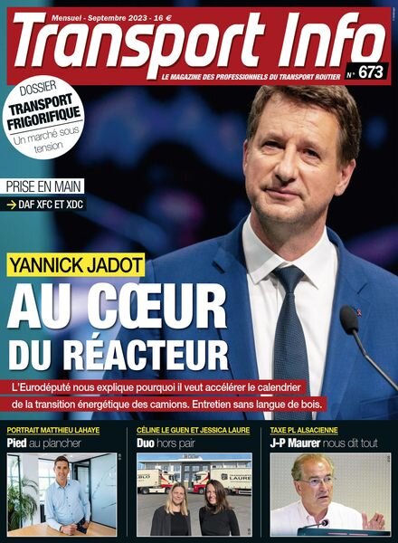 Transport Info – Septembre 2023 Cover