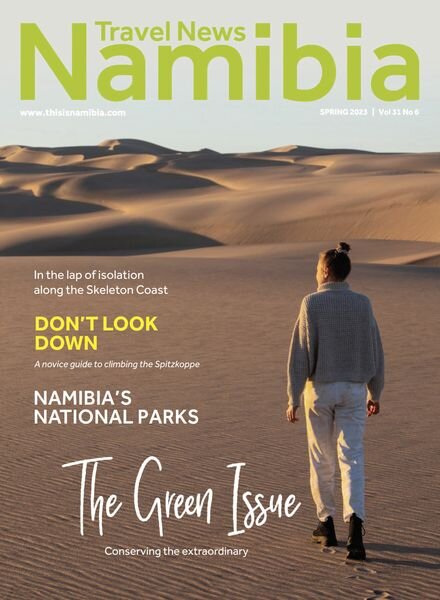 Travel News Namibia – Spring 2023 Cover