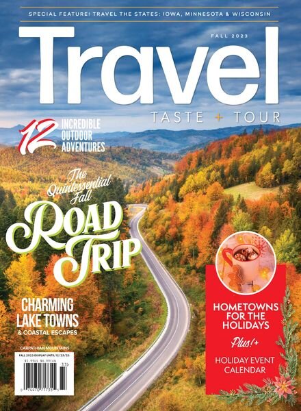 Travel Taste and Tour – Fall 2023 Cover