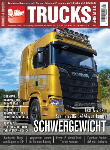 Trucks & Details – November-Dezember 2023 Cover