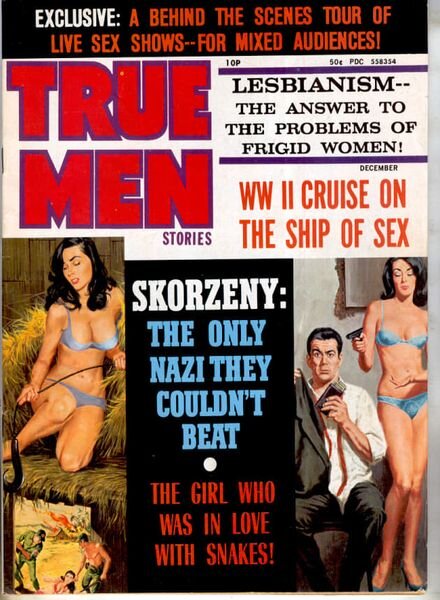 True Men Stories – Volume 14 Number 1 December 1971 Cover