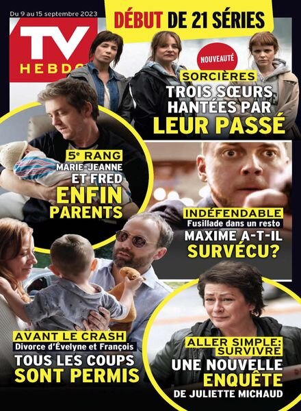 TV Hebdo – 9 Septembre 2023 Cover