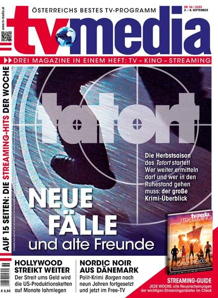TV-Media – 30 August 2023 Cover