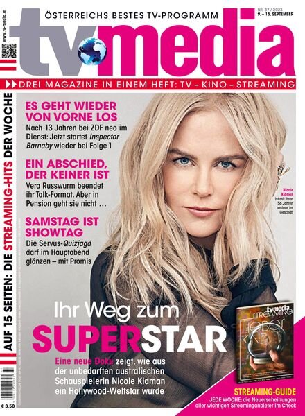 TV-Media – 6 September 2023 Cover