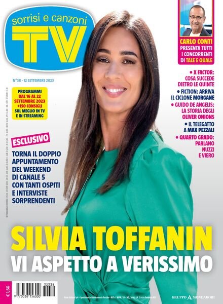TV Sorrisi e Canzoni – 12 Settembre 2023 Cover