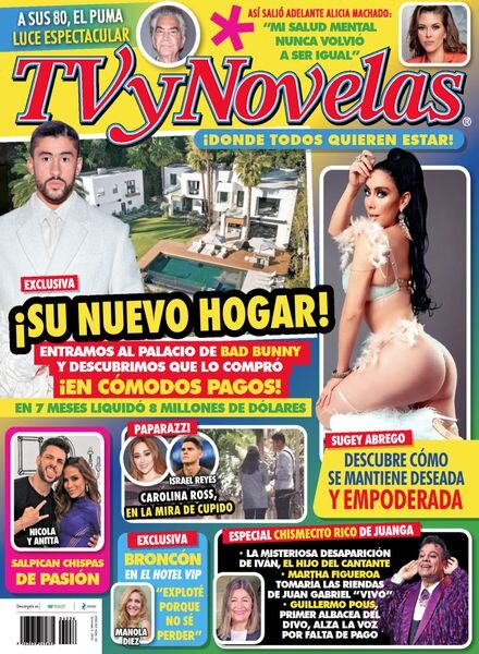 TVyNovelas Mexico – 4 Septiembre 2023 Cover