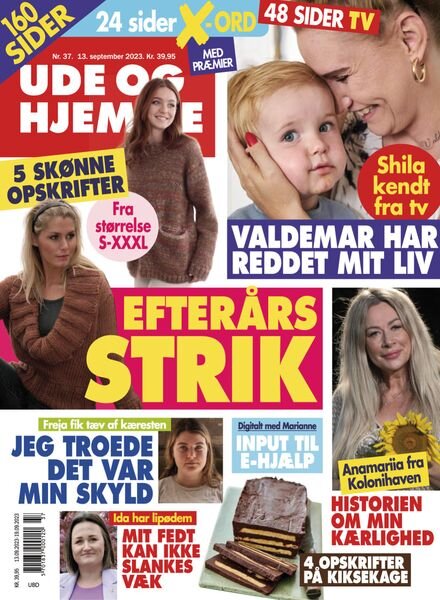 Ude og Hjemme – Uge 37 – 13 September 2023 Cover