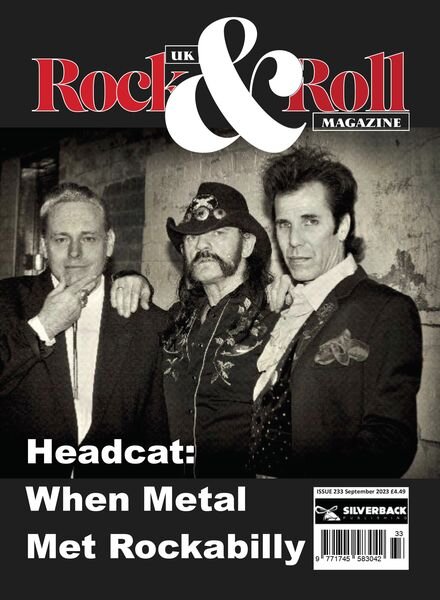UK Rock & Roll Magazine – Issue 233 – September 2023 Cover