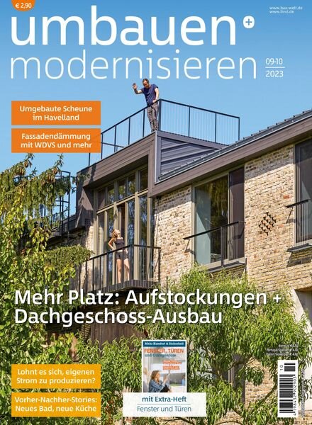 Umbauen + Modernisieren – September-Oktober 2023 Cover