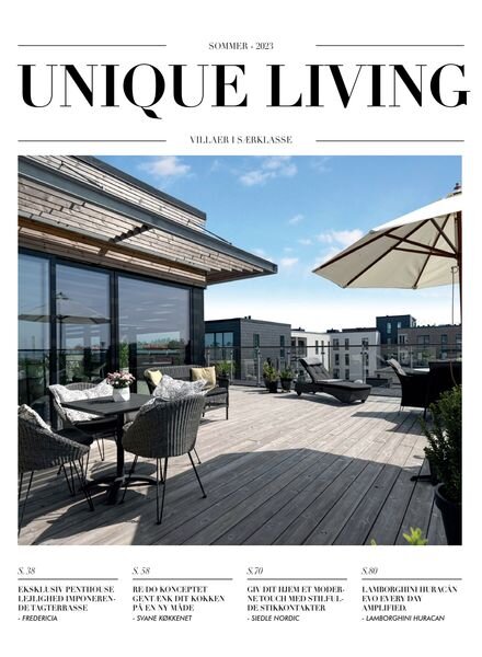 Unique Living – Sommer 2023 Cover